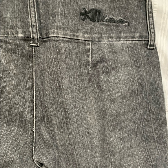 KUT dark grey/black heathered y2k jeans - Picture 5 of 5